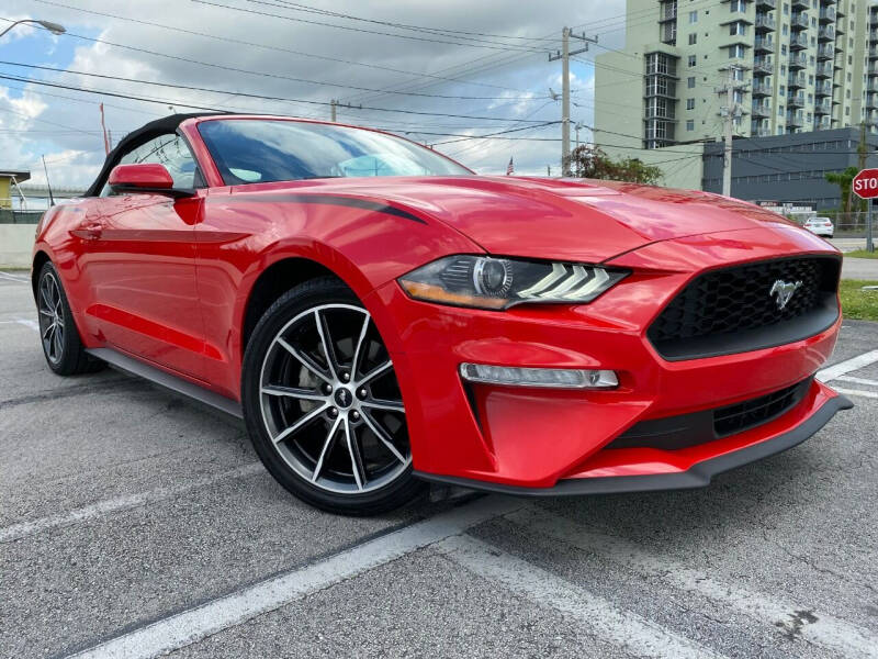 2018 Ford Mustang for sale at MIAMI AUTO LIQUIDATORS in Miami FL