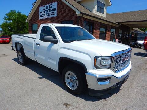 2017 GMC Sierra 1500 for sale at C & C MOTORS in Chattanooga TN