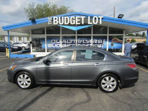 2008 Honda Accord for sale at THE BUDGET LOT in Detroit MI