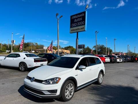 2017 Volkswagen Golf Alltrack for sale at Michaels Autos in Orlando FL