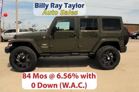 2015 Jeep Wrangler Unlimited for sale at Billy Ray Taylor Auto Sales in Cullman AL