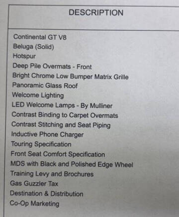 2022 Bentley Continental GT V8