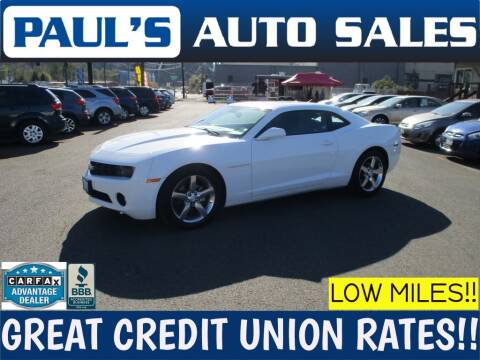 2011 Chevrolet Camaro for sale at Paul's Auto Sales in Eugene OR