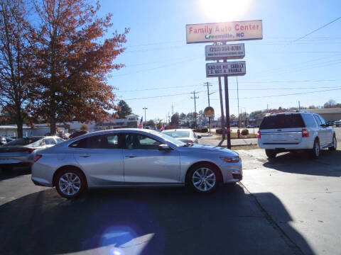 2019 Chevrolet Malibu for sale at FAMILY AUTO CENTER in Greenville NC