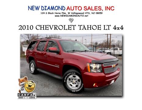 2010 Chevrolet Tahoe for sale at New Diamond Auto Sales, INC in West Collingswood Heights NJ