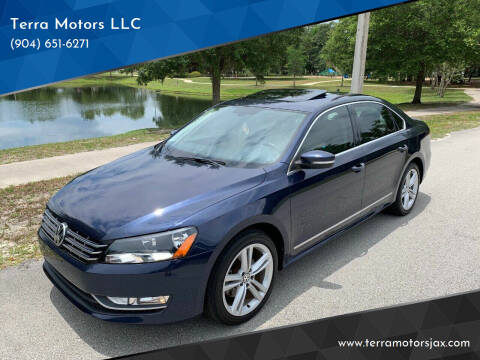 2013 Volkswagen Passat for sale at Terra Motors LLC in Jacksonville FL