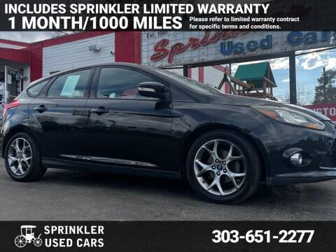 2013 Ford Focus for sale at Sprinkler Used Cars in Longmont CO