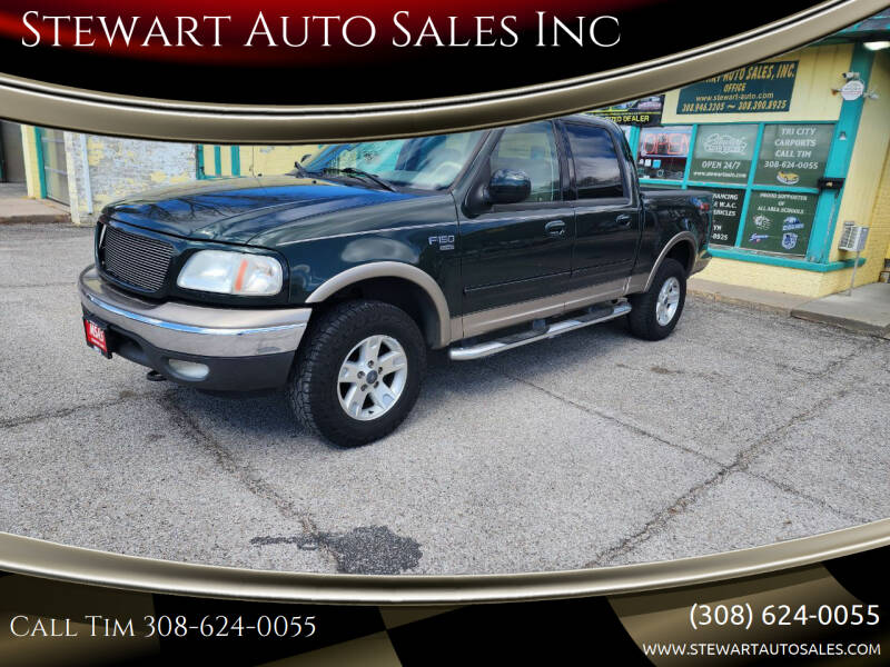 2002 Ford F-150 for sale at Stewart Auto Sales Inc in Central City NE