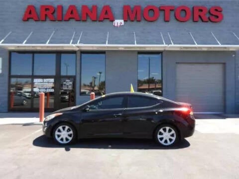 2013 Hyundai Elantra for sale at Ariana Motors LLC- Boulder highway in Las Vegas NV