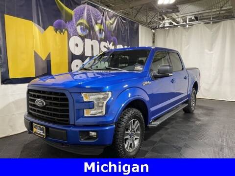 2016 Ford F-150 for sale at Monster Motors in Michigan Center MI