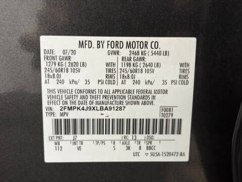 2020 Ford Edge SEL
