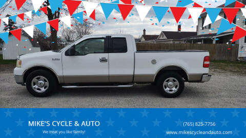 2004 Ford F-150 for sale at MIKE'S CYCLE & AUTO in Connersville IN