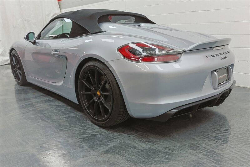 2016 Porsche Boxster Spyder