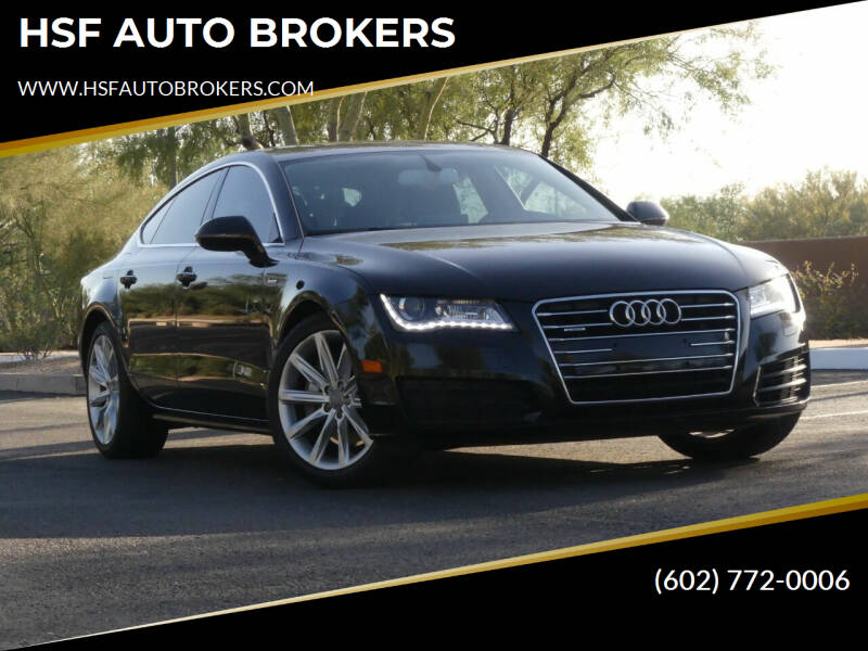 2014 Audi A7 for sale at HSF AUTO BROKERS in Phoenix AZ