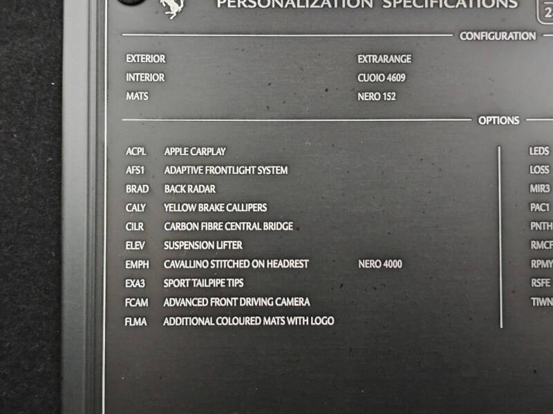 2022 Ferrari F8 Tributo