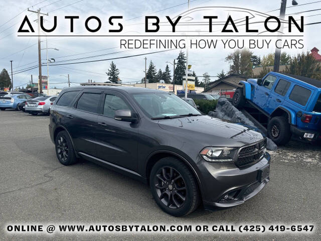 2017 Dodge Durango for sale at Autos by Talon in Seattle, WA