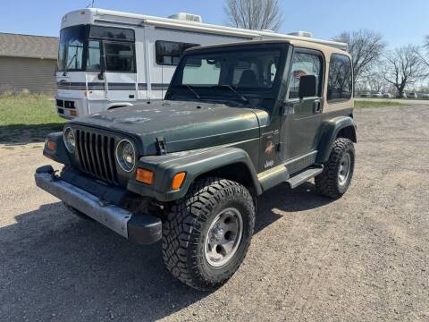 1997 Jeep Wrangler for sale at D & T AUTO INC in Columbus MN