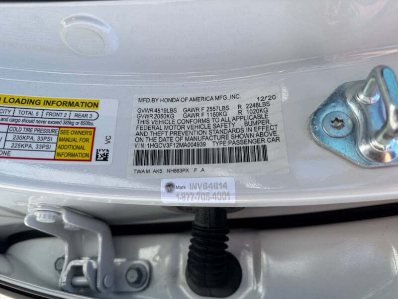 2021 Honda Accord Hybrid