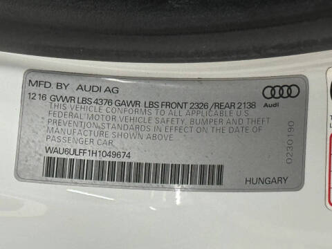 2017 Audi A3 2.0T Premium