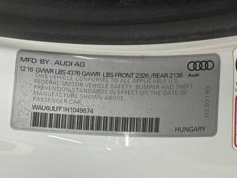 2017 Audi A3 2.0T Premium