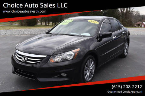 2012 Honda Accord for sale at Choice Auto Sales LLC - Cash Inventory in White House TN
