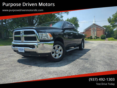 2017 RAM 2500 for sale at Purpose Driven Motors in Sidney OH
