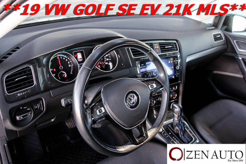 2019 Volkswagen e-Golf SE