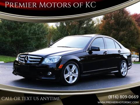 2010 Mercedes-Benz C-Class for sale at Premier Motors of KC in Kansas City MO