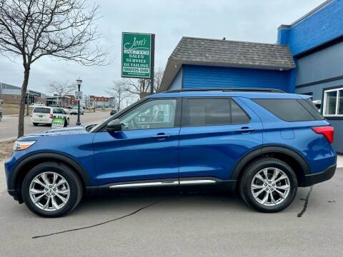 2021 Ford Explorer for sale at Jon's Auto in Marquette MI