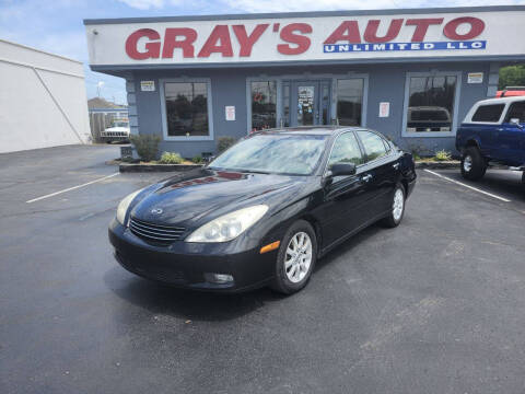 2003 Lexus ES 300 for sale at GRAY'S AUTO UNLIMITED, LLC. in Lebanon TN