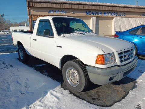 2003 Ford Ranger for sale at Meador Motors LLC in Canton OH