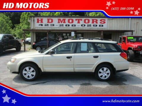2005 Subaru Outback for sale at HD MOTORS in Kingsport TN