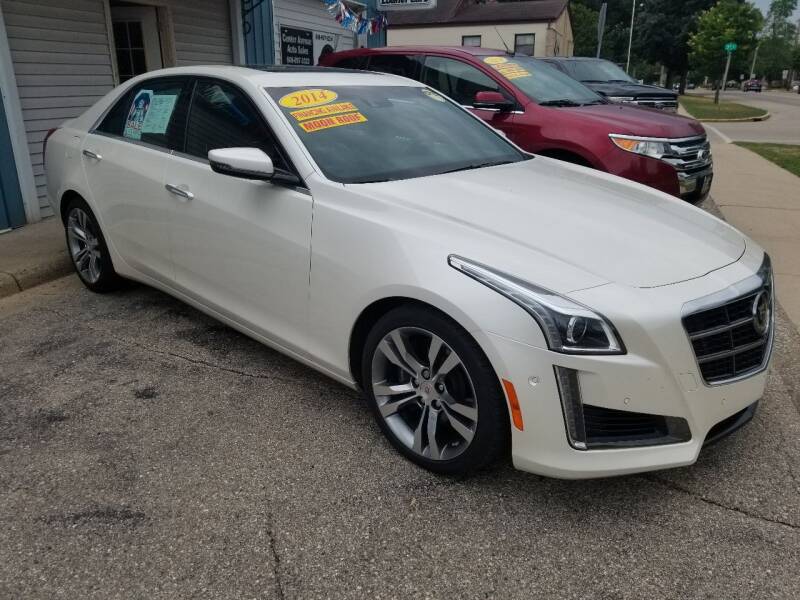 2014 Cadillac CTS for sale at CENTER AVENUE AUTO SALES in Brodhead WI