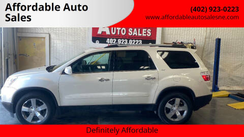 2011 GMC Acadia for sale at Affordable Auto Sales in Humphrey NE