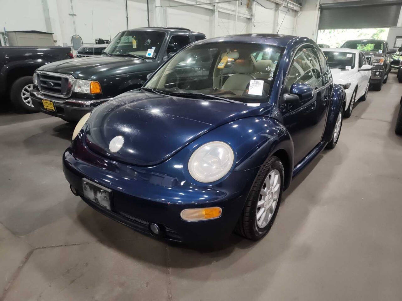 Blue 2005 Volkswagen New Beetle GLS GLS 2dr Coupe 1
