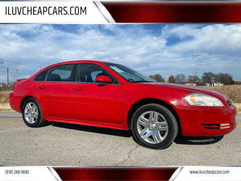 2012 Chevrolet Impala for sale at ILUVCHEAPCARS.COM in Tulsa OK