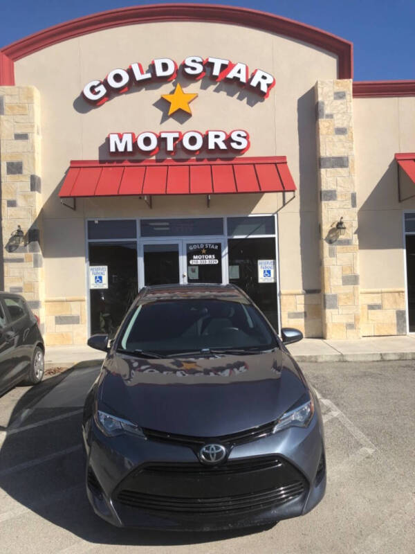 2017 Toyota Corolla for sale at Gold Star Motors Inc. in San Antonio TX