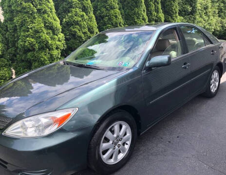 2002 Toyota Camry for sale at Ivyridge Motorcars Inc in Ottsville PA