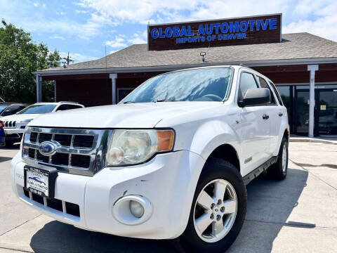 2008 Ford Escape for sale at Global Automotive Imports in Denver CO