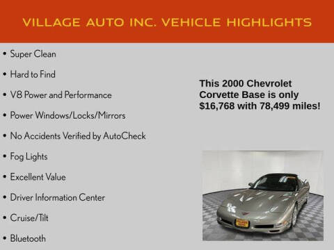 2000 Chevrolet Corvette