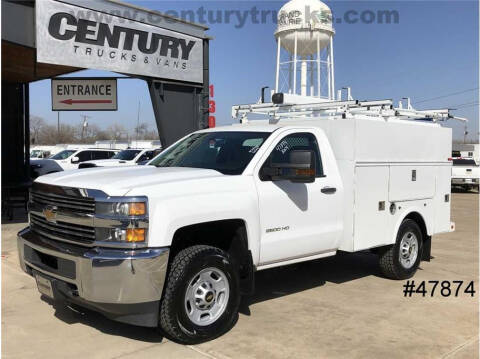 2015 Chevrolet Silverado 2500HD for sale at CENTURY TRUCKS & VANS in Grand Prairie TX