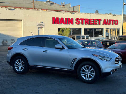 2016 Infiniti QX70 for sale at Main Street Auto in Vallejo CA