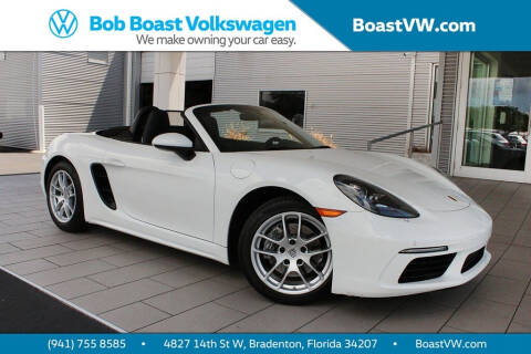 2021 Porsche 718 Boxster for sale at Bob Boast Volkswagen in Bradenton FL