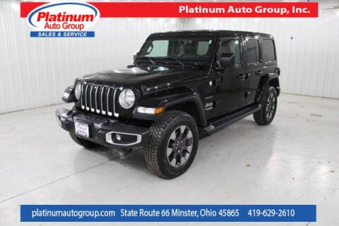 2018 Jeep Wrangler Unlimited for sale at Platinum Auto Group Inc. in Minster OH