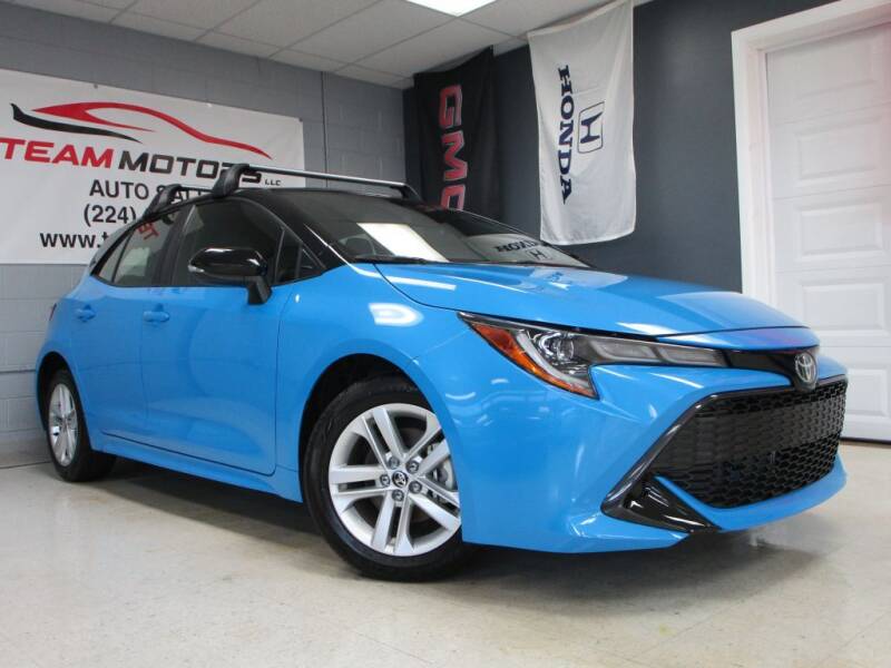 2022 Toyota Corolla Hatchback for sale at TEAM MOTORS LLC in East Dundee IL