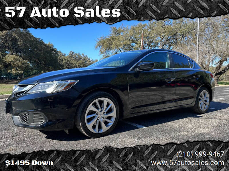 2018 Acura ILX for sale at 57 Auto Sales in San Antonio TX
