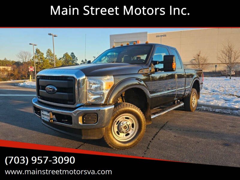 Used 2015 Ford F-250 Super Duty XL with VIN 1FT7X2B66FEB58586 for sale in Chantilly, VA