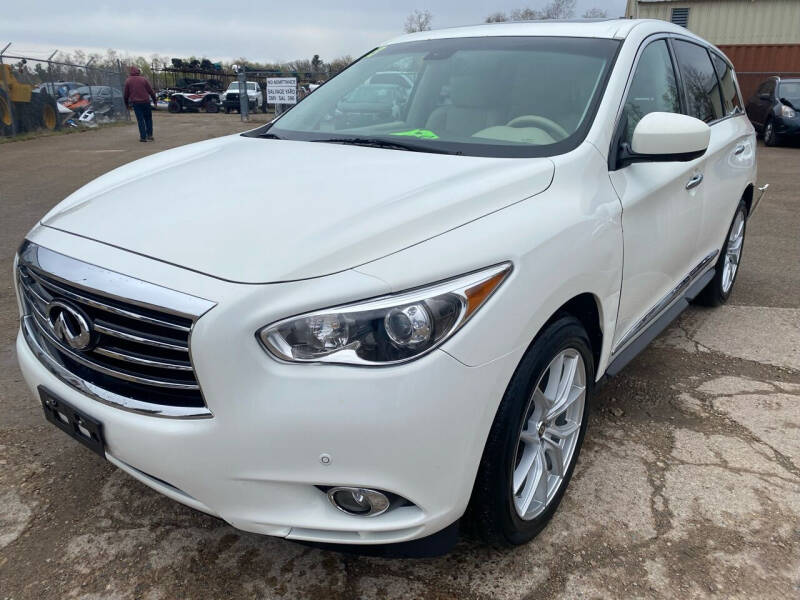 2013 Infiniti JX35 for sale at SUNSET CURVE AUTO PARTS INC in Weyauwega WI