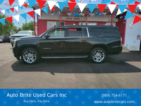 2015 GMC Yukon XL for sale at Auto Brite Used Cars Inc in Saginaw MI