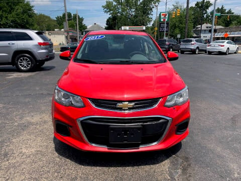 2017 Chevrolet Sonic for sale at DTH FINANCE LLC in Toledo OH
